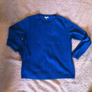 Lightweight cotton sweater